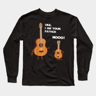 ukulele pun 4 Long Sleeve T-Shirt